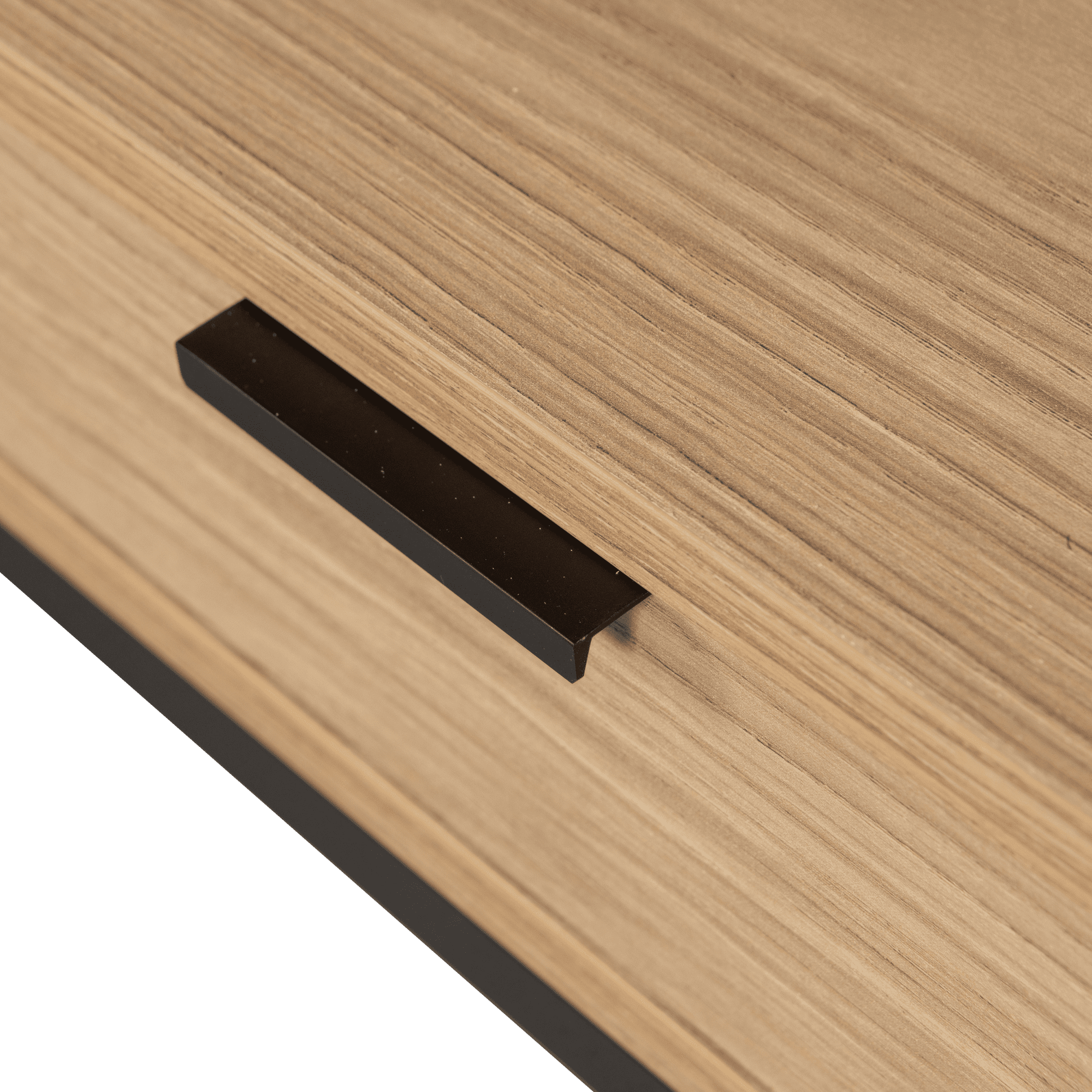 WOOOD Silas bureau eiken melamine Bruin Bureau
