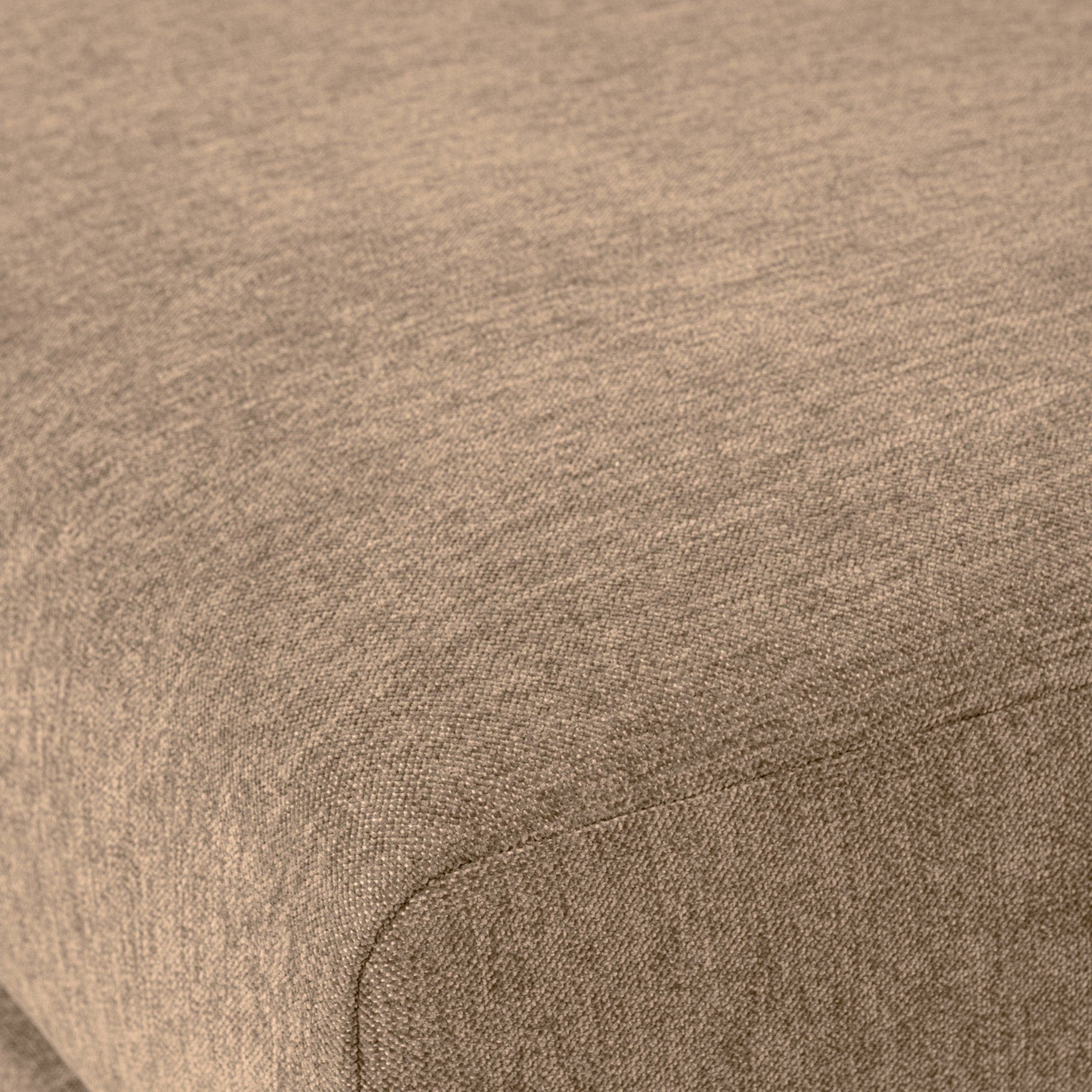 vtwonen Couple poef 100cm butter melange Bruin|Taupe Poef
