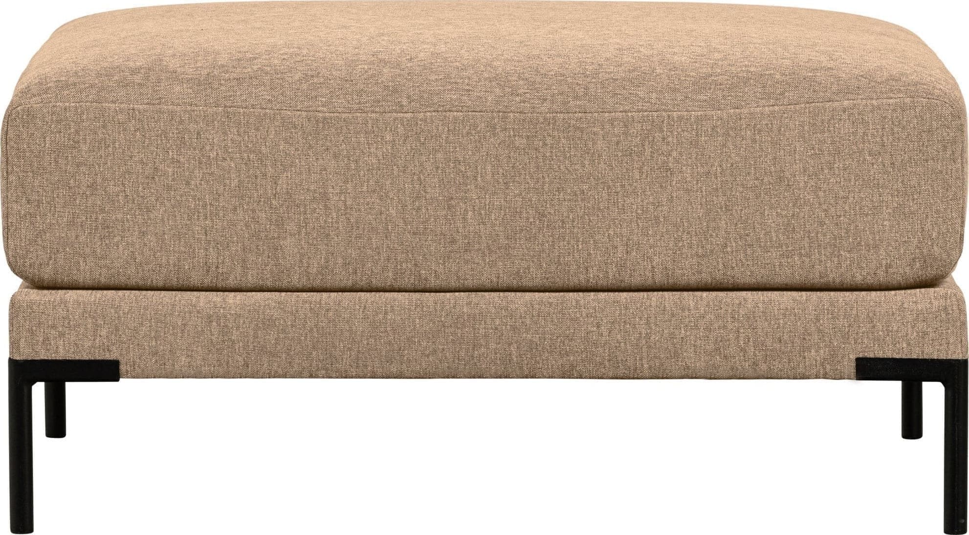 vtwonen Couple poef 100cm butter melange Bruin|Taupe Poef