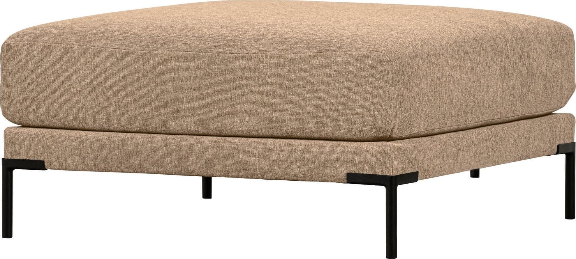 vtwonen Couple poef 100cm butter melange Bruin|Taupe Poef