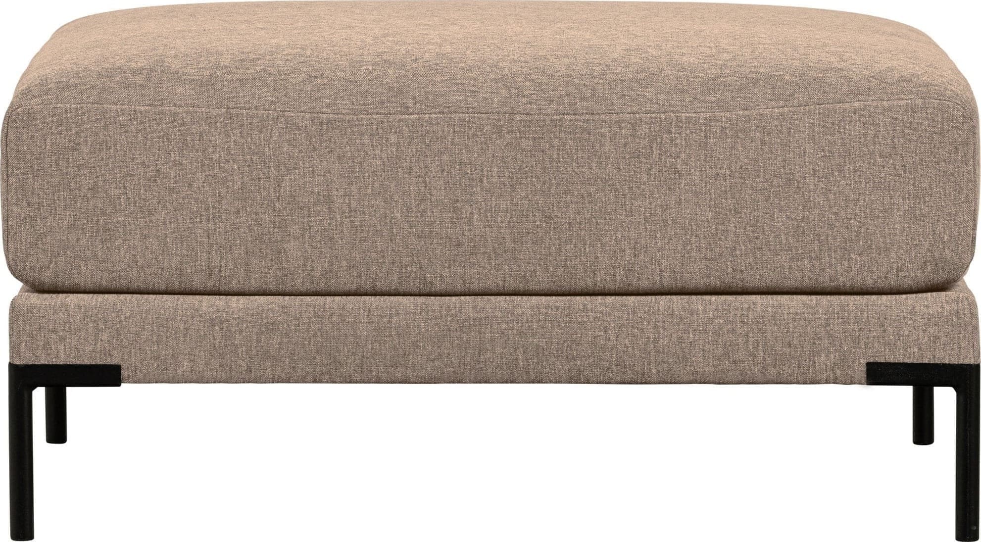 vtwonen Couple poef 50cm mud melange Bruin|Taupe Poef