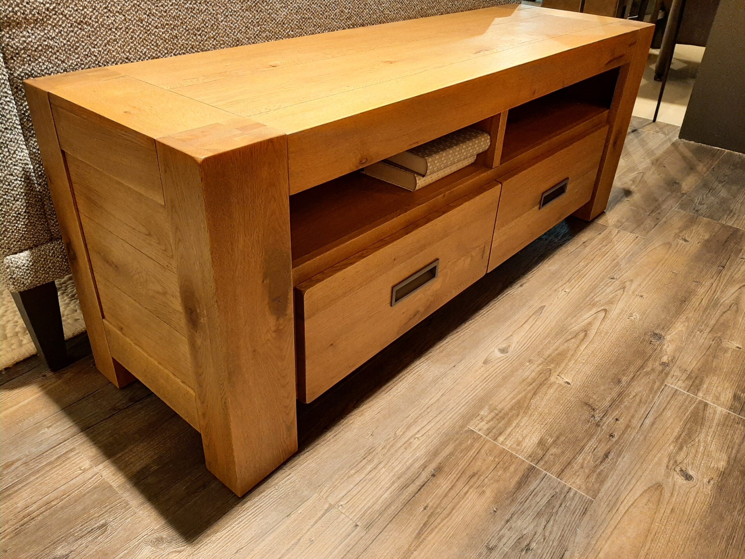 Santorini tv-dressoir - 140 cm - Sand **SHOWROOMMODEL** - Afbeelding 2