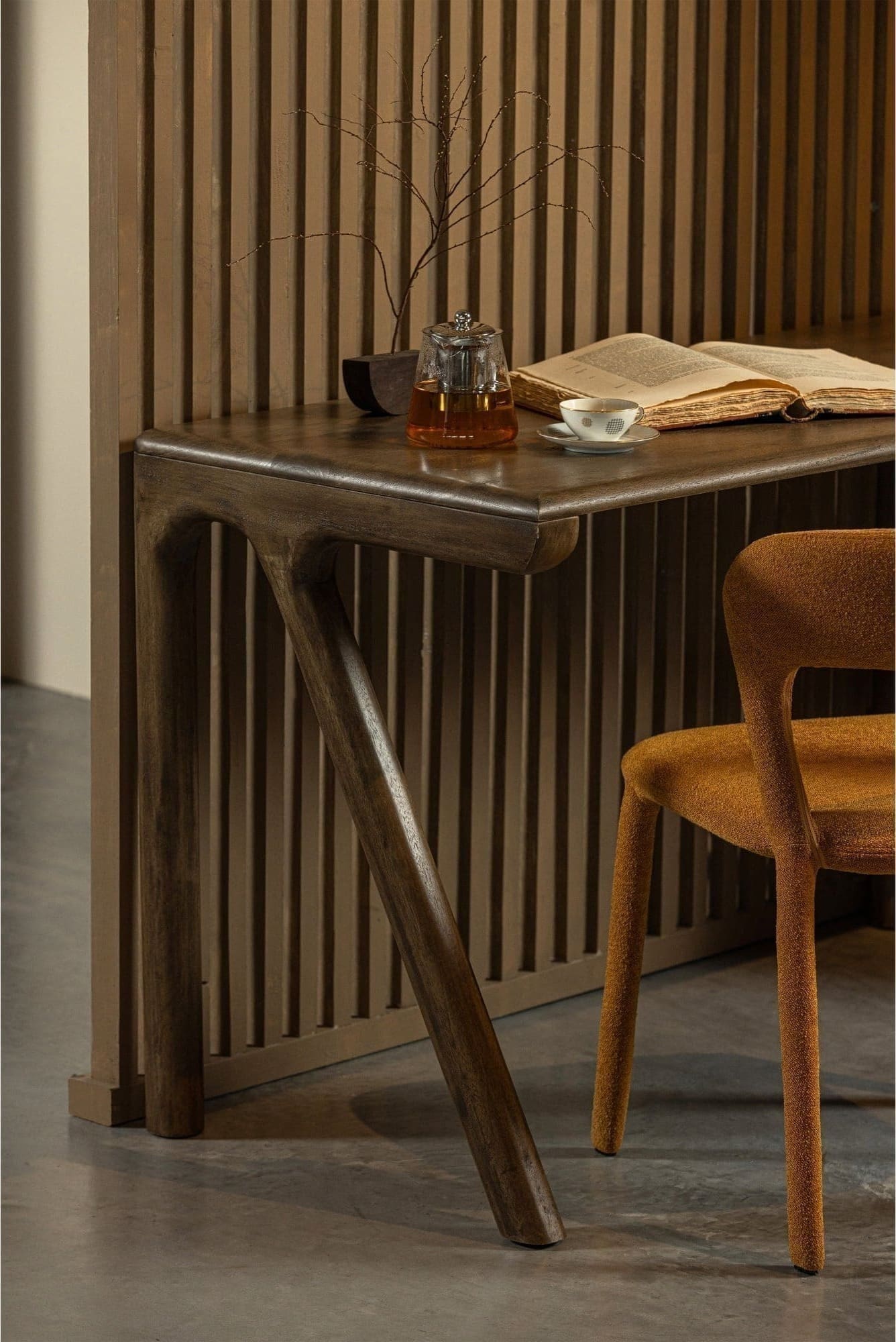 BePureHome Tug bureau mango walnoot Bruin Bureau