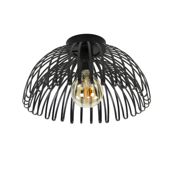 Plafondlamp 1L Bend - Charcoal Bullcraft Plafondlamp 7547/76