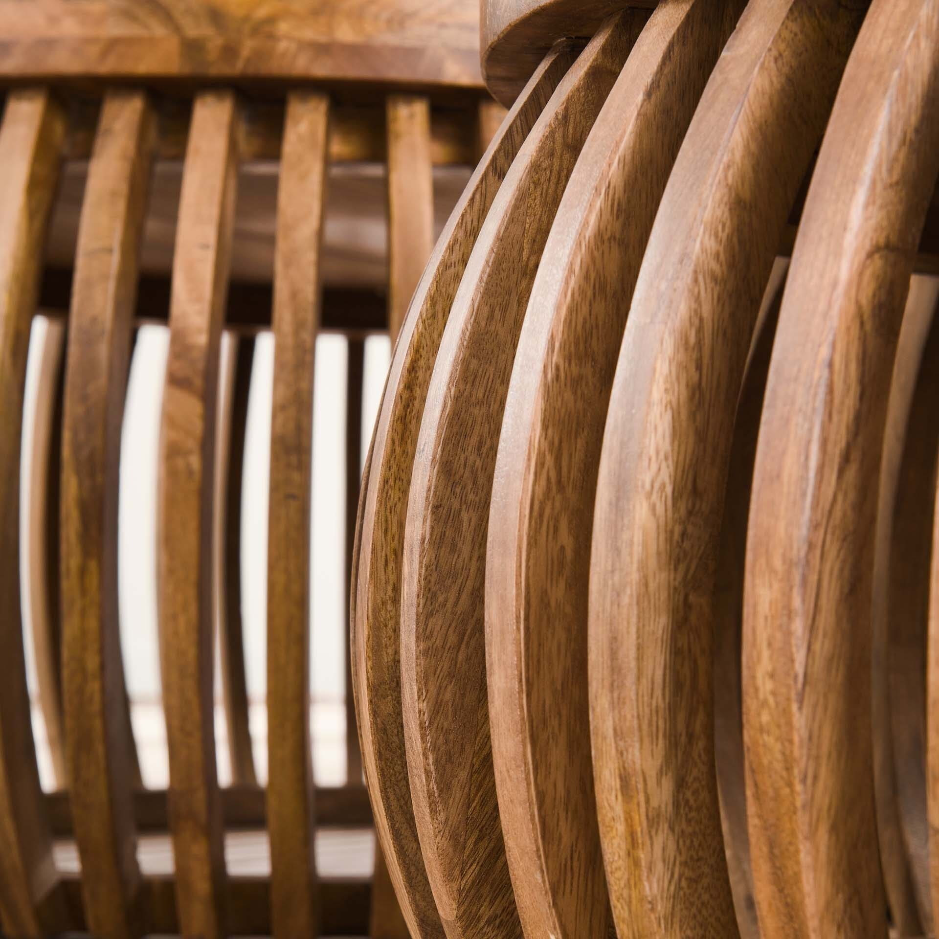 Salontafel Set-2 Tweak Curve - Massief Mango Zandkleur Bullcraft Salontafel 2399/16ZA