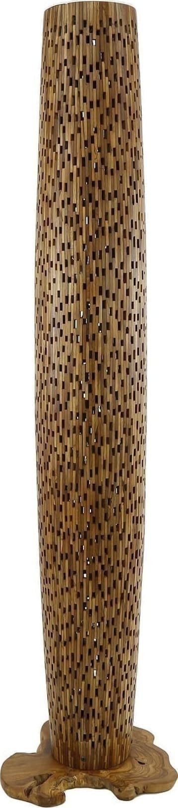 Vloerlamp L Bars - Massief Gerecycled Teakhout Bullcraft Vloerlamp 8082/13