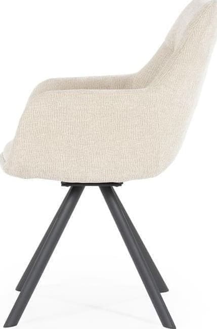 Bliss Eetkamerstoel Armstoel – Taupe By-Boo Chair 240095