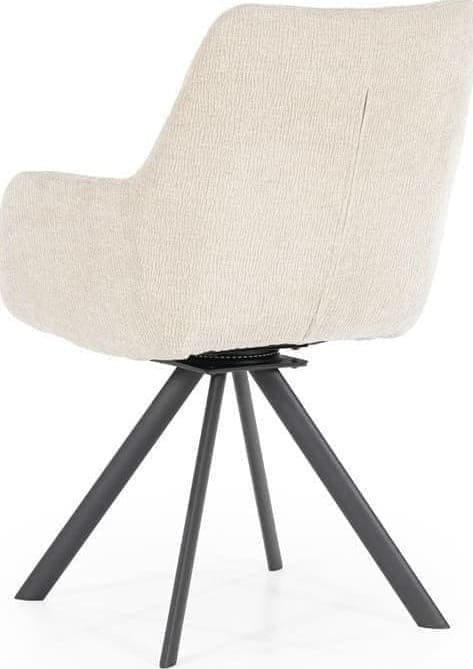 Bliss Eetkamerstoel Armstoel – Taupe By-Boo Chair 240095