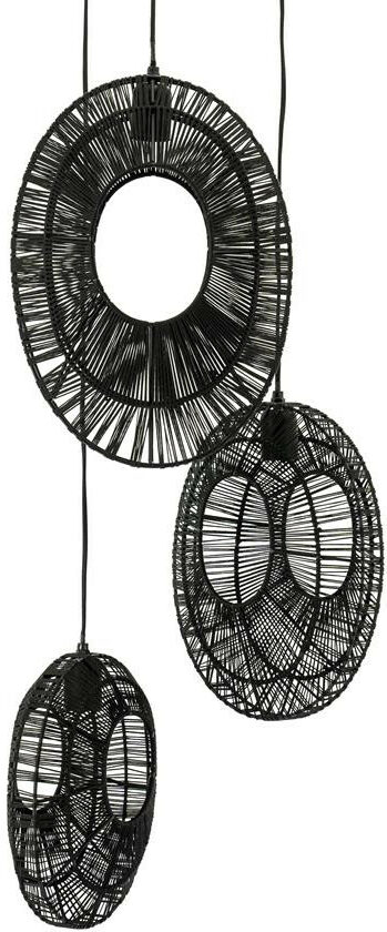 Hanglamp Ovo Cluster Round – Black By-Boo Hanglamp 221774