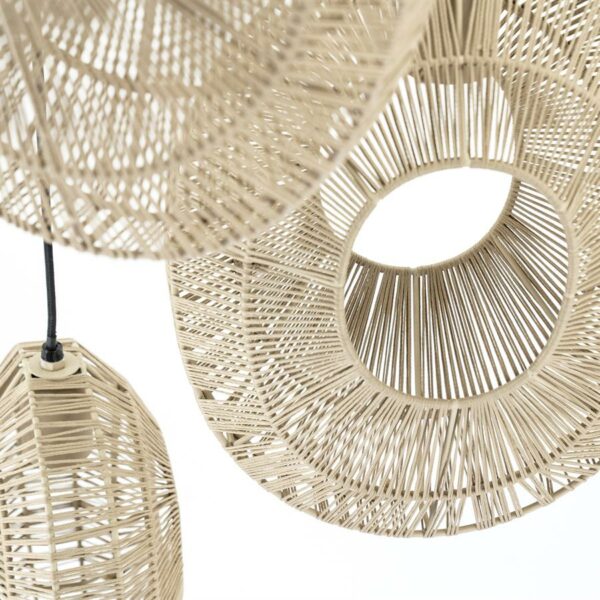 Hanglamp Ovo Cluster Round – Natural By-Boo Hanglamp 221773