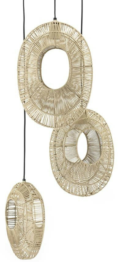 Hanglamp Ovo Cluster Round – Natural By-Boo Hanglamp 221773