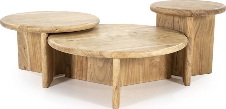 Leoti Medium – Natural By-Boo Eettafel 240109