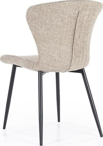 Spinner Eetkamerstoel – Taupe By-Boo Chair 240056
