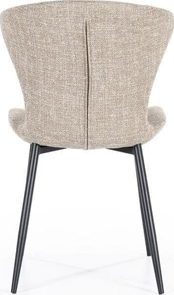Spinner Eetkamerstoel – Taupe By-Boo Chair 240056