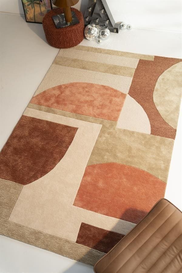 Vloerkleed Kazi 190x290 cm - Terracotta By-Boo 240038