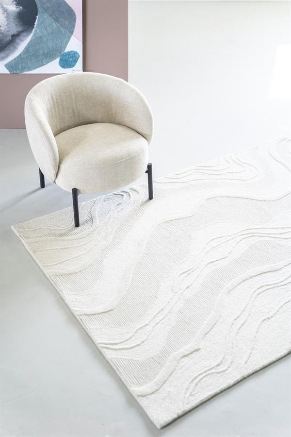 Vloerkleed Soil 160×230 cm – Beige By-Boo Vloerkleed 230281
