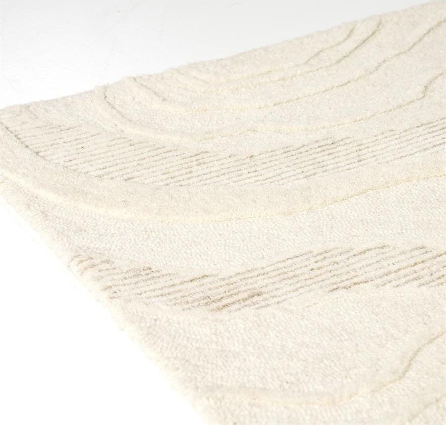 Vloerkleed Soil 190×290 cm – Off White By-Boo Vloerkleed 230272