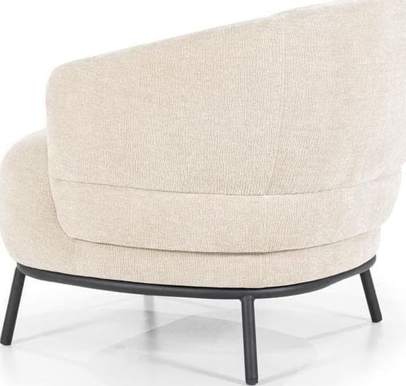Fauteuil David - Taupe Safari Eleonora Fauteuil 95897