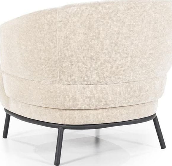 Fauteuil David - Taupe Safari Eleonora Fauteuil 95897