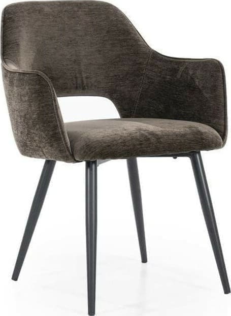 Stoel Esmee Met Arml. - Bruin Mellow Eleonora Eetkamerstoel 95934