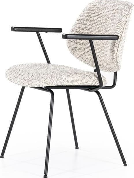 Stoel Jon Met Arml - Beige Maywood Eleonora Eetkamerstoel 95985