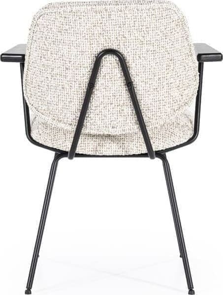 Stoel Jon Met Arml - Beige Maywood Eleonora Eetkamerstoel 95985