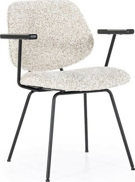 Stoel Jon Met Arml - Beige Maywood Eleonora Eetkamerstoel 95985