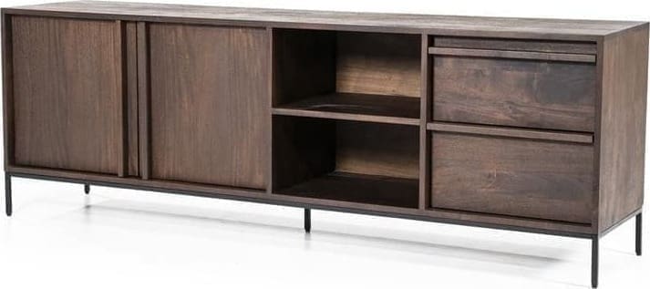 TV Meubel Jimmy - 2drs. 2 Laden Eleonora Tv-meubel|Tv-dressoir 95865