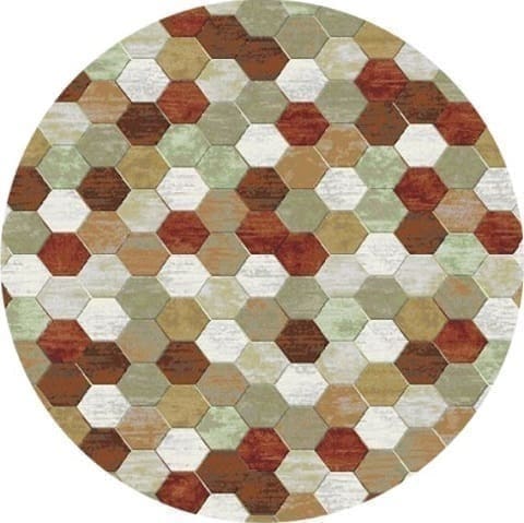 Vloerkleed Amado 6474 - 200 Rond Eurogros Vloerkleed Amado 6474 200 rond