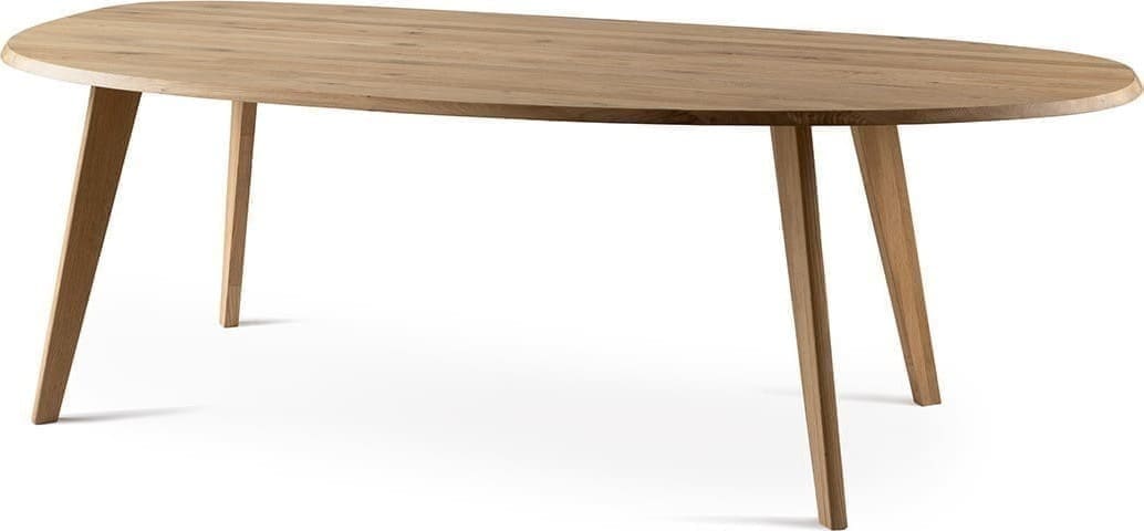 Feelings Wonen meubelen Geronimo eettafel organisch 240cm Naturel Eetkamertafel