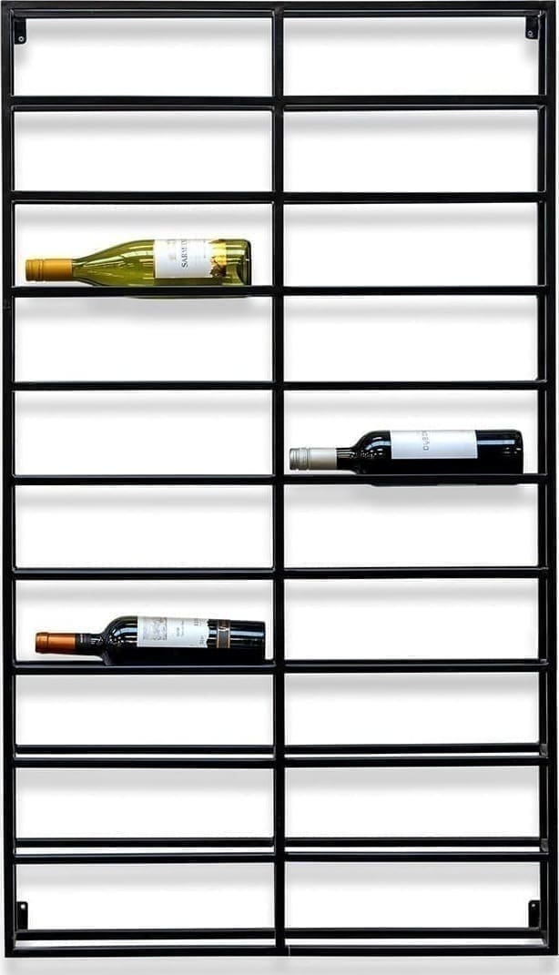 Feelings Wonen meubelen Malbec wijnrek 20 flessen Naturel Woonaccessoire