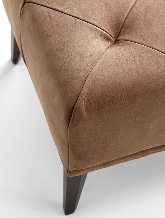 House of Dutchz Hocker Dutchz 2300 Bruin|Naturel Hoekbank