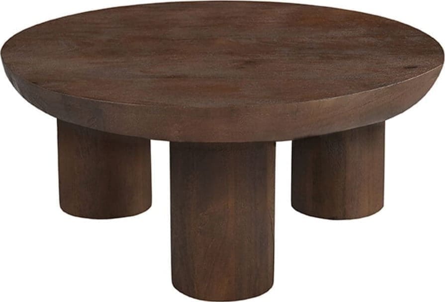 LABEL51 Salontafel Olly - Espresso - Mangohout Bruin Salontafel