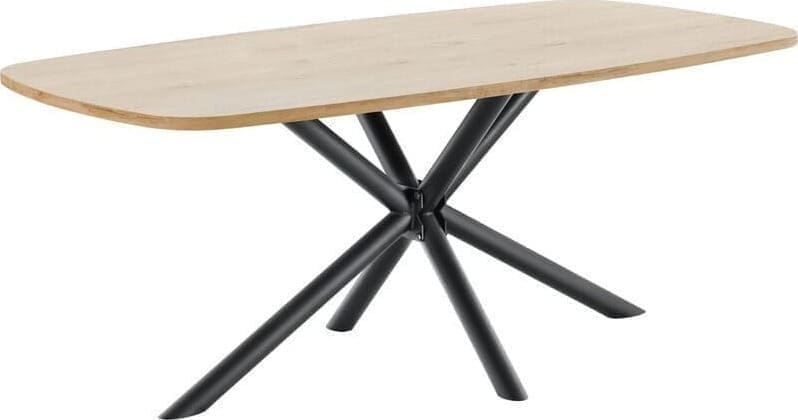 Profijt Meubel Eettafel Levado deens ovaal Bruin Eettafel