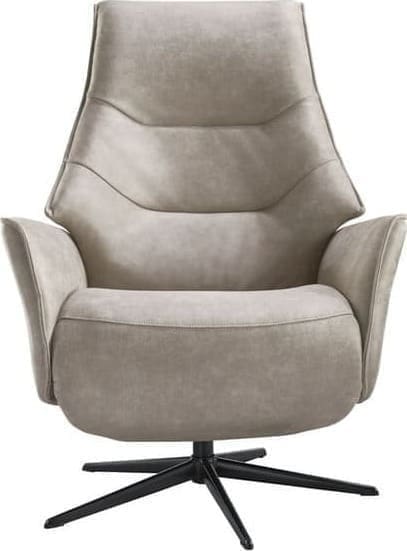 Profijt Meubel Relaxfauteuil Clay medium Taupe|Bruin Fauteuil