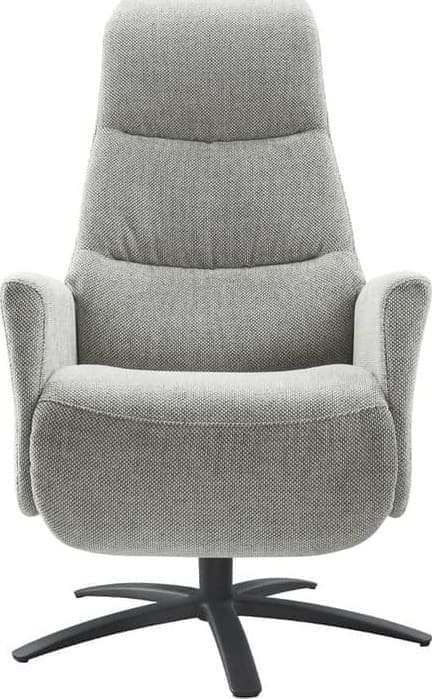 Profijt Meubel Relaxfauteuil Olindia grijs small Grijs Fauteuil