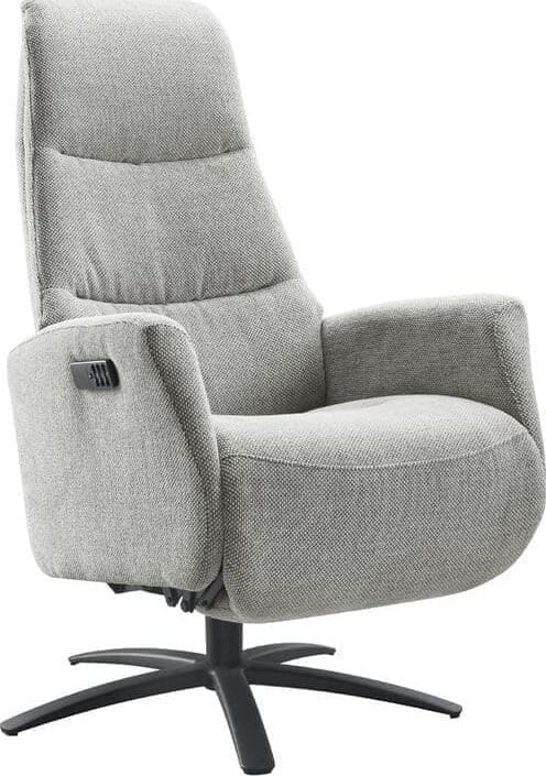 Profijt Meubel Relaxfauteuil Olindia grijs small Grijs Fauteuil