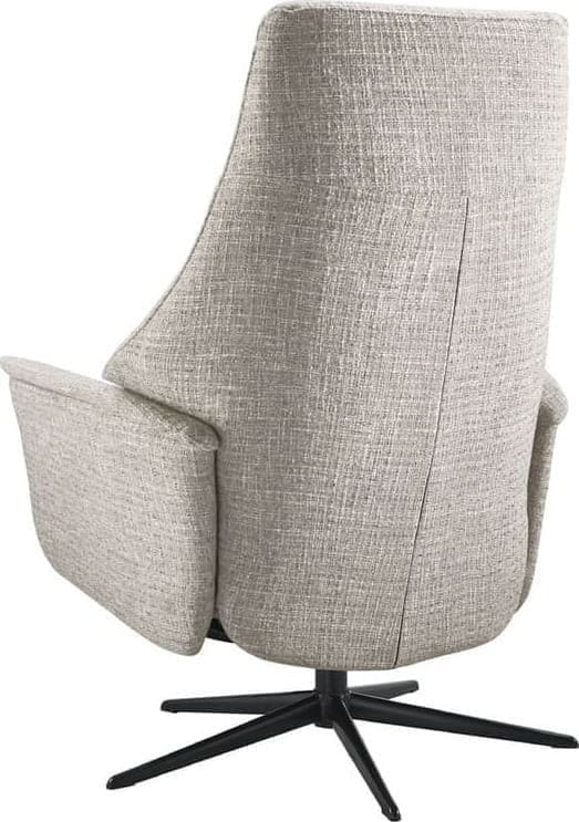 Profijt Meubel Relaxfauteuil Sanborn medium elektrisch verstelbaar Taupe|Bruin Fauteuil