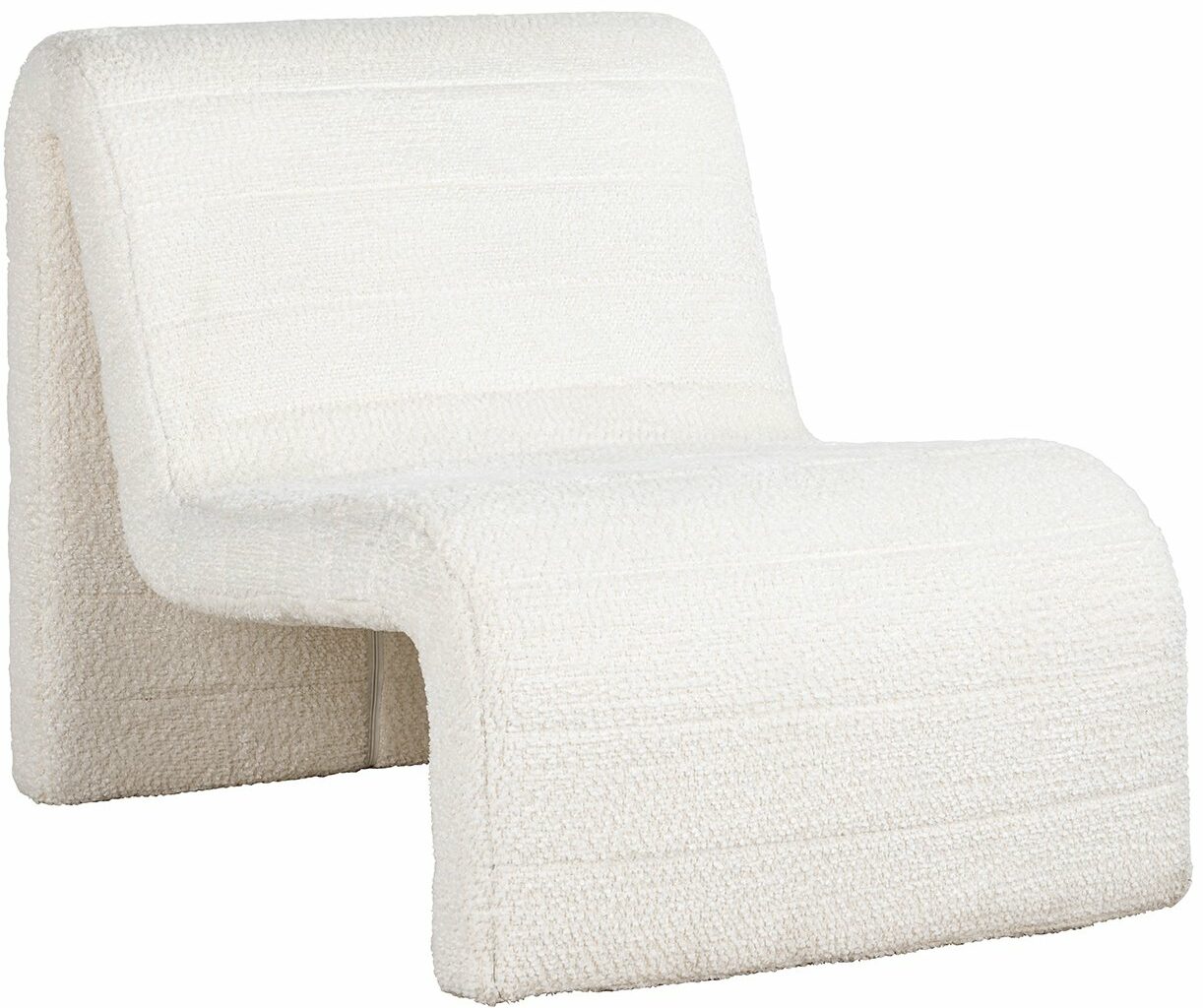 Richmond Interiors Fauteuil Kelly lovely white Wit Fauteuil