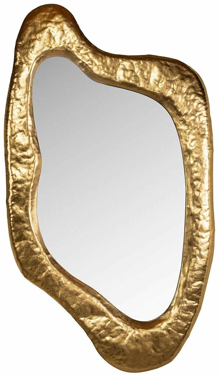 Richmond Interiors Spiegel Blinne goud Goud Woonaccessoire