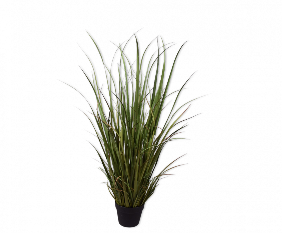 Grasplantgrn/brn - 120cm Silk-ka kunstbloemen en planten Kunstplant Silk-ka-150079