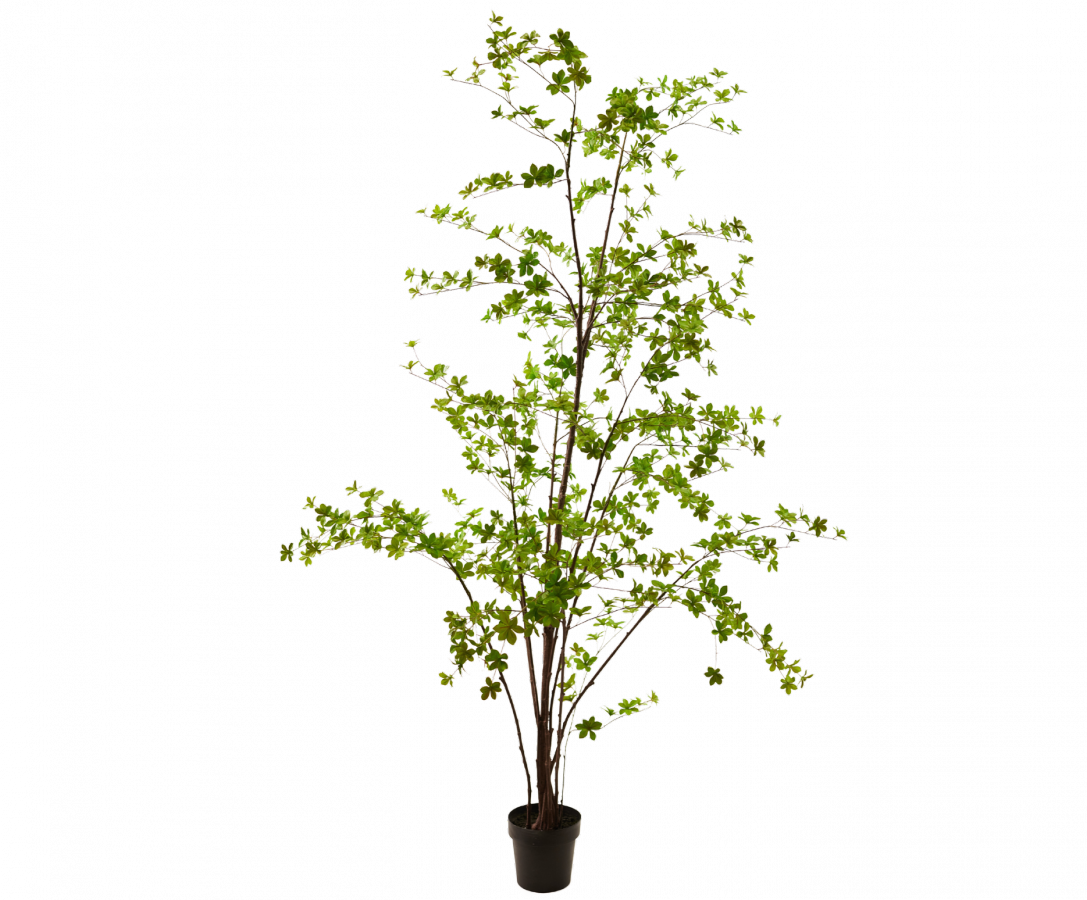Plantgroen - 259cm Silk-ka kunstbloemen en planten Kunstplant Silk-ka-150483
