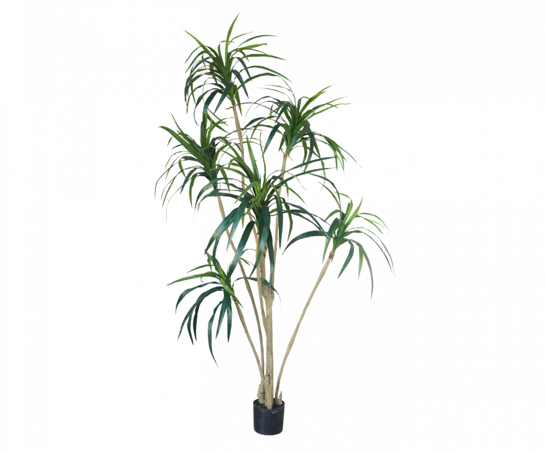 Yuccagroen - 213cm Silk-ka kunstbloemen en planten Kunstplant Silk-ka-144735