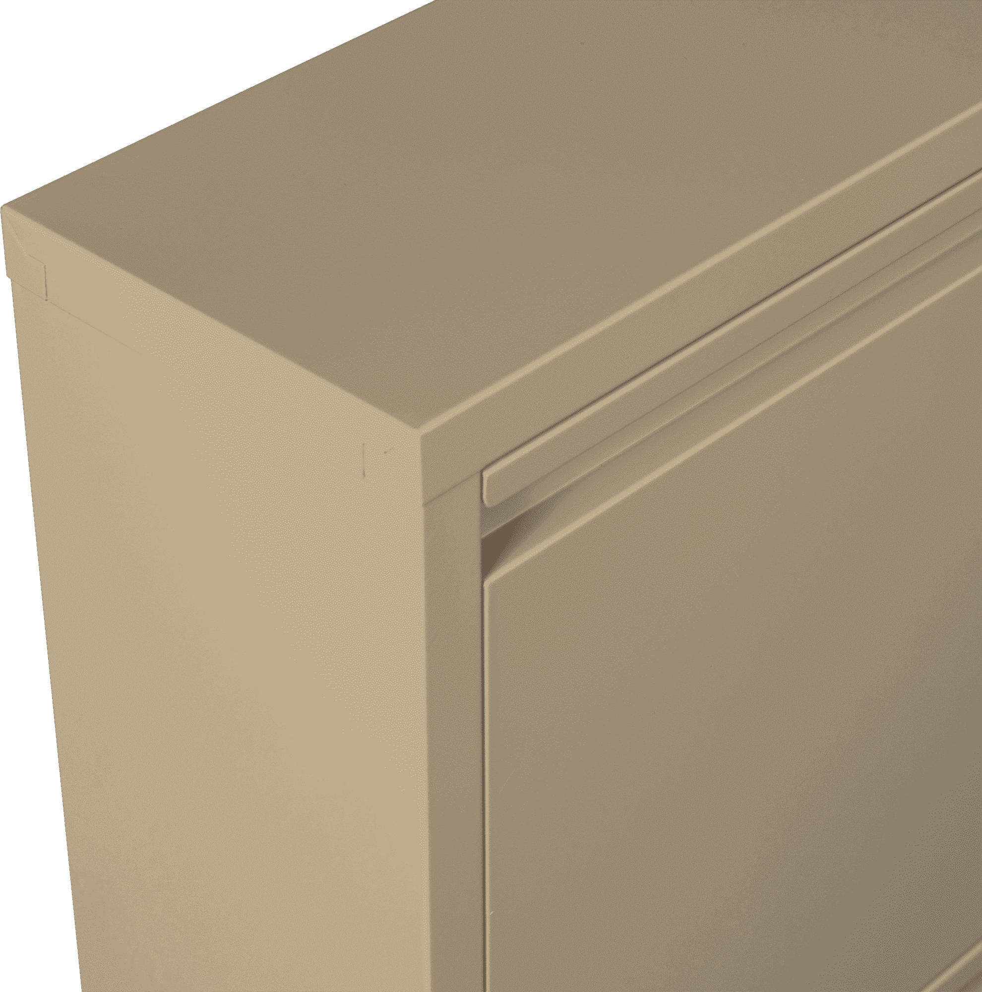 WOOOD Sabine 3-vaks schoenenkast metaal zand Beige|Bruin Wandrek