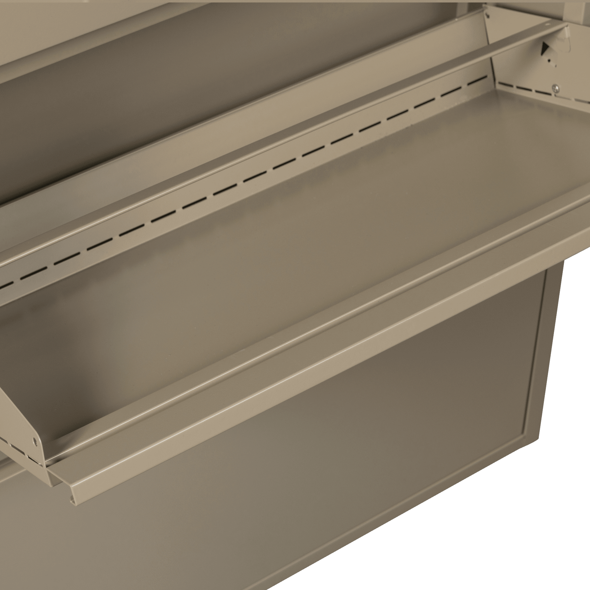WOOOD Sabine 3-vaks schoenenkast metaal zand Beige|Bruin Wandrek