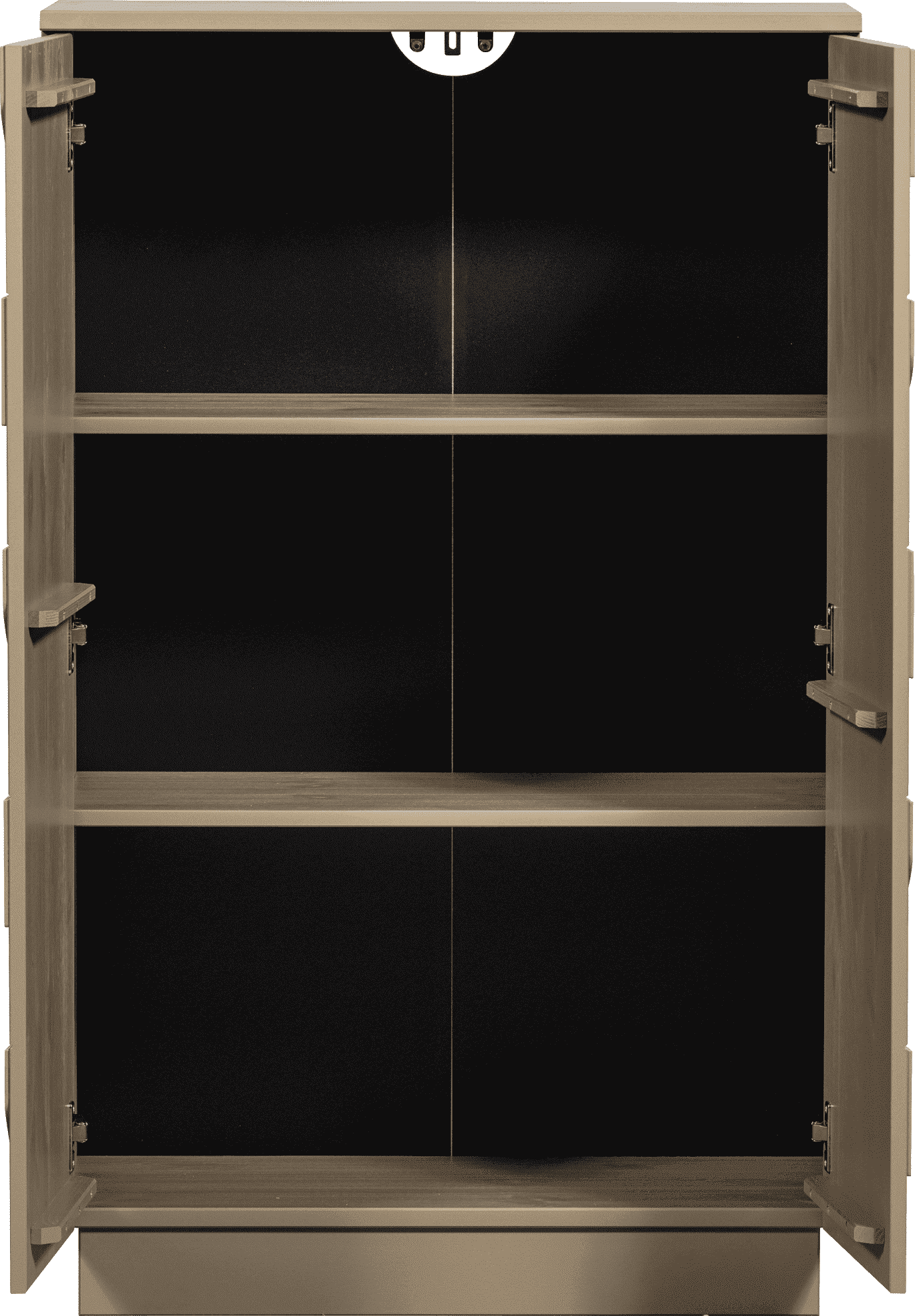 WOOOD Teo kast grenen mud Bruin|Taupe Bergkast|Kast