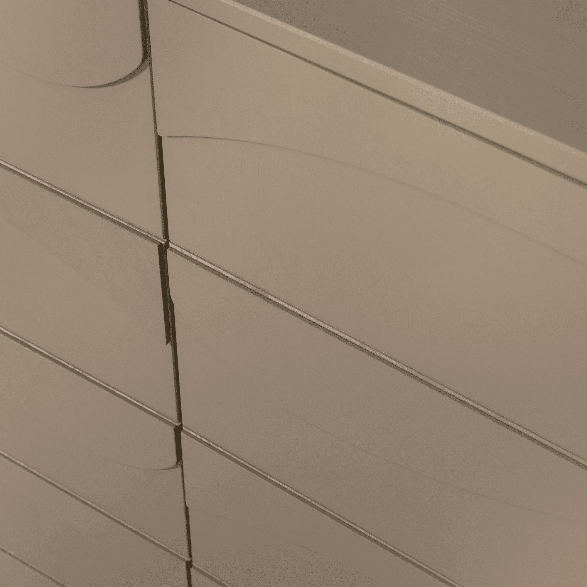WOOOD Teo kast grenen mud Bruin|Taupe Bergkast|Kast