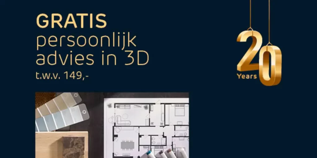 Gratis 3D interieuradvies t.w.v. €149,- Henders en Hazel