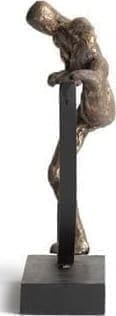 COCO maison Climbing beeld H33cm Goud Beeld