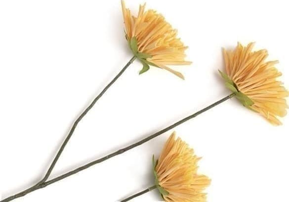 COCO maison Dahlia Spider Spray kunstbloem H75cm - oranje Oranje Kunstbloem